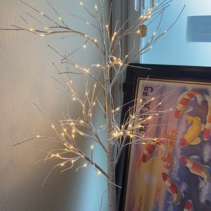 birch tree 6 feet 128L for holiday